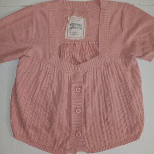 MOSSIMO SUPPLY CO. COTTON BUTTON CARDIGAN SWEATER